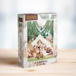 Puzzle 1000 pièces : Camping - Édition Spéciale Sarah Reyes - Magnolia