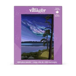Puzzle 1000 pièces : Camping du Nord - Villager Puzzles