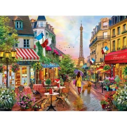 Puzzle 550 pièces : Carnet de voyage - Charme parisien - Master Pieces