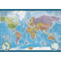 Puzzle 5000 pièces : Carte du Monde - Eurographics