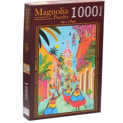 Puzzle 1000 pièces : Carthagène - Nolwenn Denis - Edition Spéciale - Magnolia