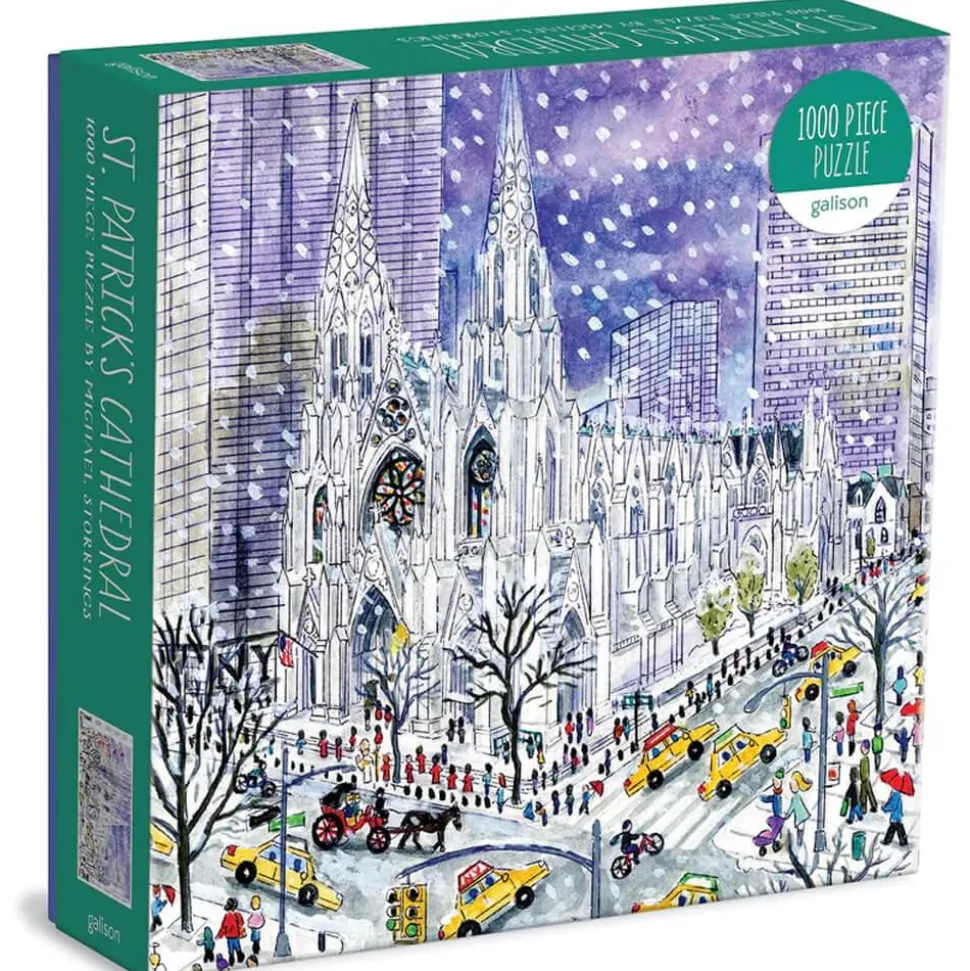 Puzzle 1000 pièces : Cathédrale St Patrick, Michael Storrings - Galison