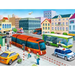 Puzzle 120 pièces : Centre ville - Castorland