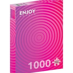 Puzzle 1000 Pièces : Cercle Dégradé Numéro Un - EnjoyPuzzle