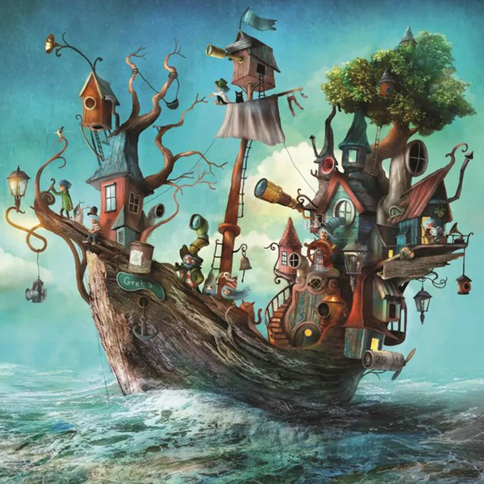 Puzzle 1023 pièces : C'est parti ! Alexander Jansson - Édition spéciale - Magnolia