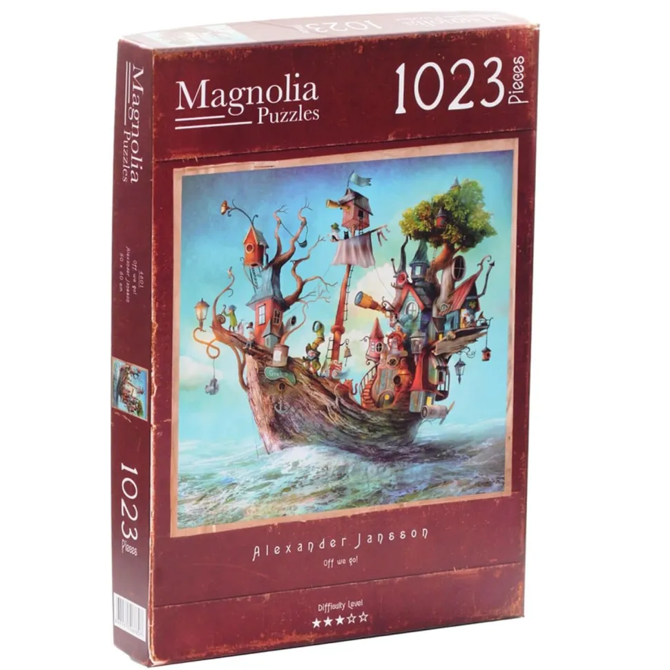 Puzzle 1023 pièces : C'est parti ! Alexander Jansson - Édition spéciale - Magnolia