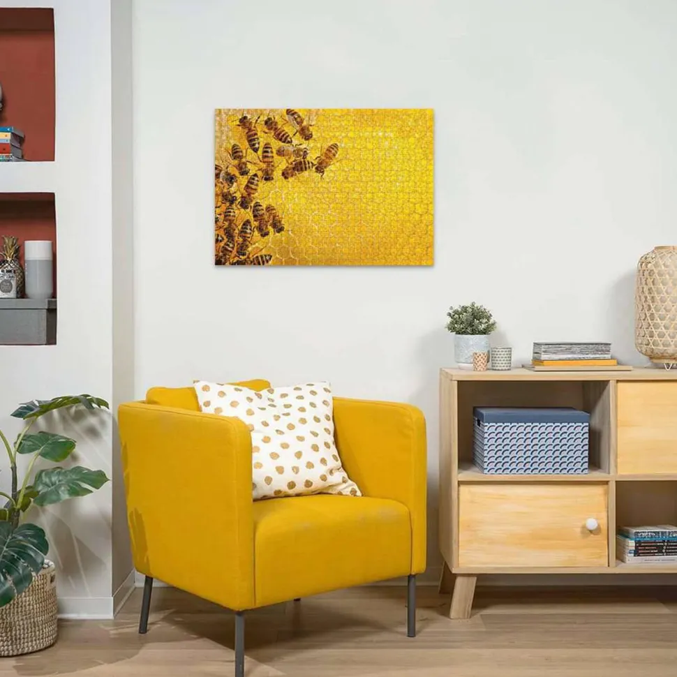 Puzzle 1000 pièces - Challenge Puzzle : La ruche aux abeilles - Ravensburger