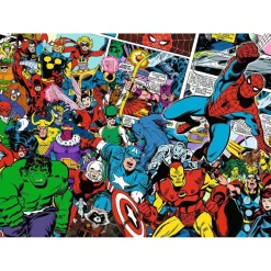 Puzzle 1000 pièces - Challenge Puzzle : Marvel - Ravensburger