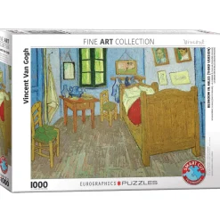Puzzle 1000 pièces : Chambre à Arles, Van Gogh - Eurographics