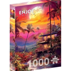 Puzzle 1000 Pièces : Charmant crépuscule - EnjoyPuzzle