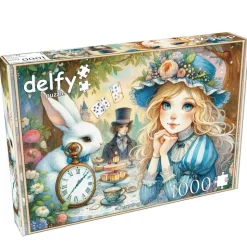 Puzzle 1000 pièces : CHARMANT TEA PARTY - JaCaRou