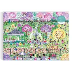 Puzzle 1000 pièces : Chasse aux oeufs de Pâques, Michael Storrings - Galison