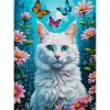 Puzzle 1000 Pièces : Chat Blanc - EnjoyPuzzle