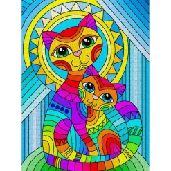 Puzzle 1000 Pièces : Chat et Chaton Inséparables - EnjoyPuzzle