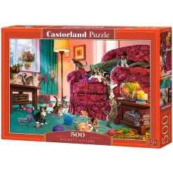 Puzzle 500 pièces : Chatons coquins - Castorland