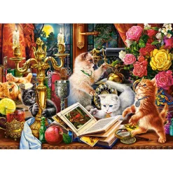 Puzzle 1000 pièces : Chatons Sorciers - Castorland