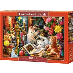 Puzzle 1000 pièces : Chatons Sorciers - Castorland