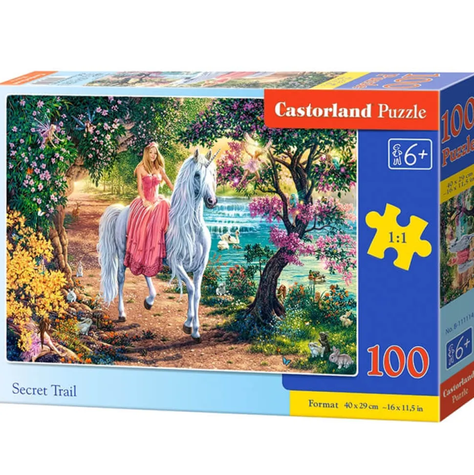 Puzzle 100 pièces : Chemin secret - Castorland