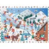 Puzzle 100 pièces : Cherche et Trouve : Sports d'Hiver - Sentosphère