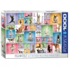 Puzzle 1000 pièces : Chiens de yoga - Eurographics