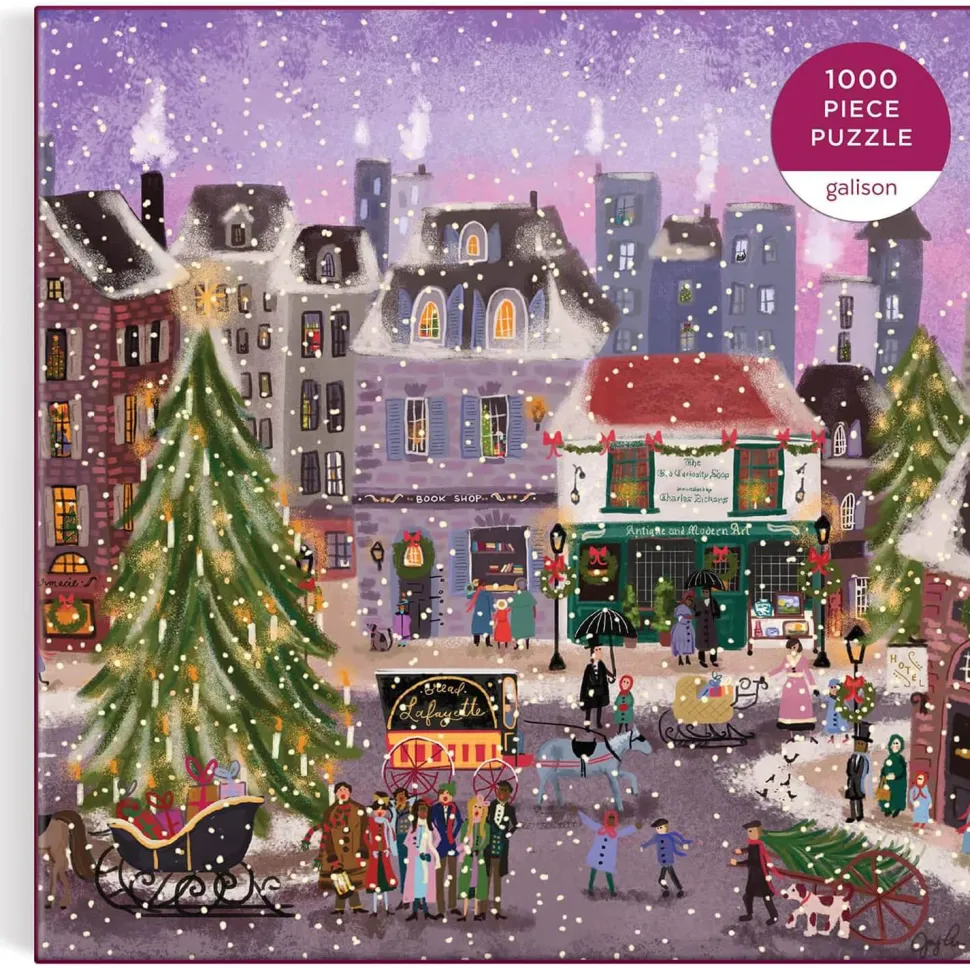 Puzzle 1000 pièces : Christmas Square - Galison