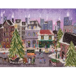 Puzzle 1000 pièces : Christmas Square - Galison