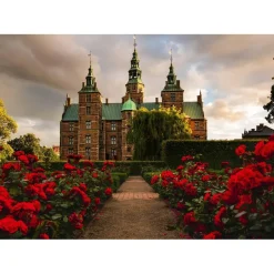 Puzzle 1000 pièces : Château de Rosenborg, Danemark - Ravensburger