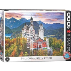 Puzzle 1000 pièces : Château de Neuschwanstein en Allemagne - Eurographics