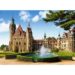 Puzzle 1500 pièces - Château de Moszna, Pologne - Castorland
