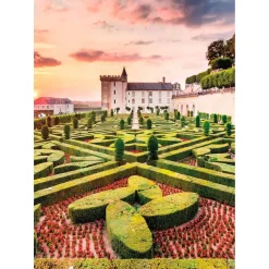 Puzzle 1000 pièces : Château de Villandry, Loïc Lagarde - Nathan