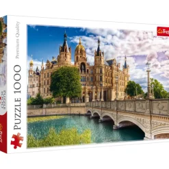 Puzzle 1000 pièces : Château sur l'île - Trefl