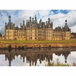 Puzzle 1000 pièces - Châteaux de France : Château de Chambord - DToys