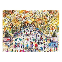 Puzzle 1000 pièces : Chute à Central Park, Michael Storrings - Galison