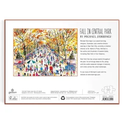 Puzzle 1000 pièces : Chute à Central Park, Michael Storrings - Galison