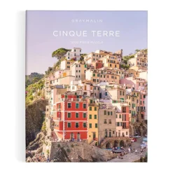 Puzzle 1000 pièces : Cinque Terre, Book Puzzle Gray Malin - Galison