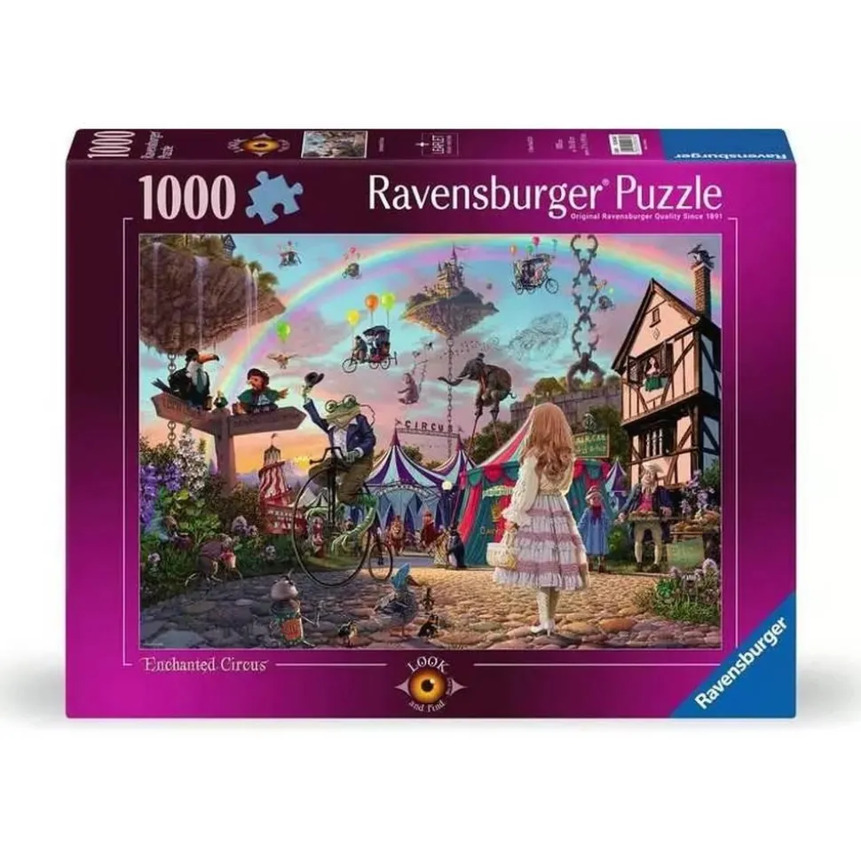 Puzzle 1000 pièces : Cirque enchanté - Ravensburger