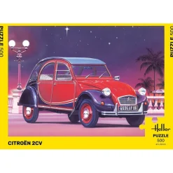 Puzzle 500 pièces : Citroen 2Cv - Heller