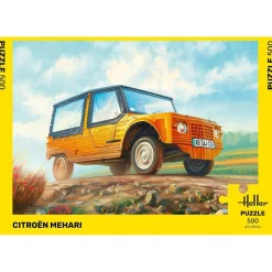 Puzzle 500 pièces : Citroen Mehari - Heller