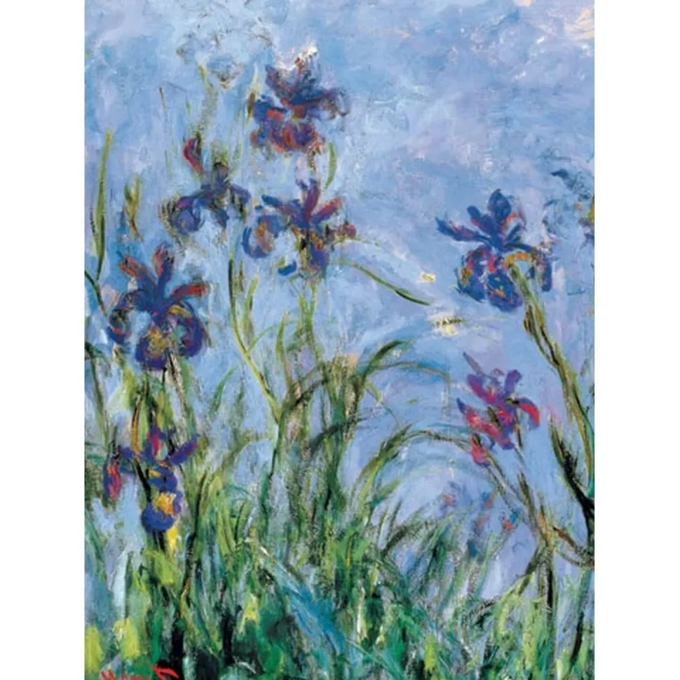 Puzzle 1000 pièces : Claud Monet Iris - Eurographics