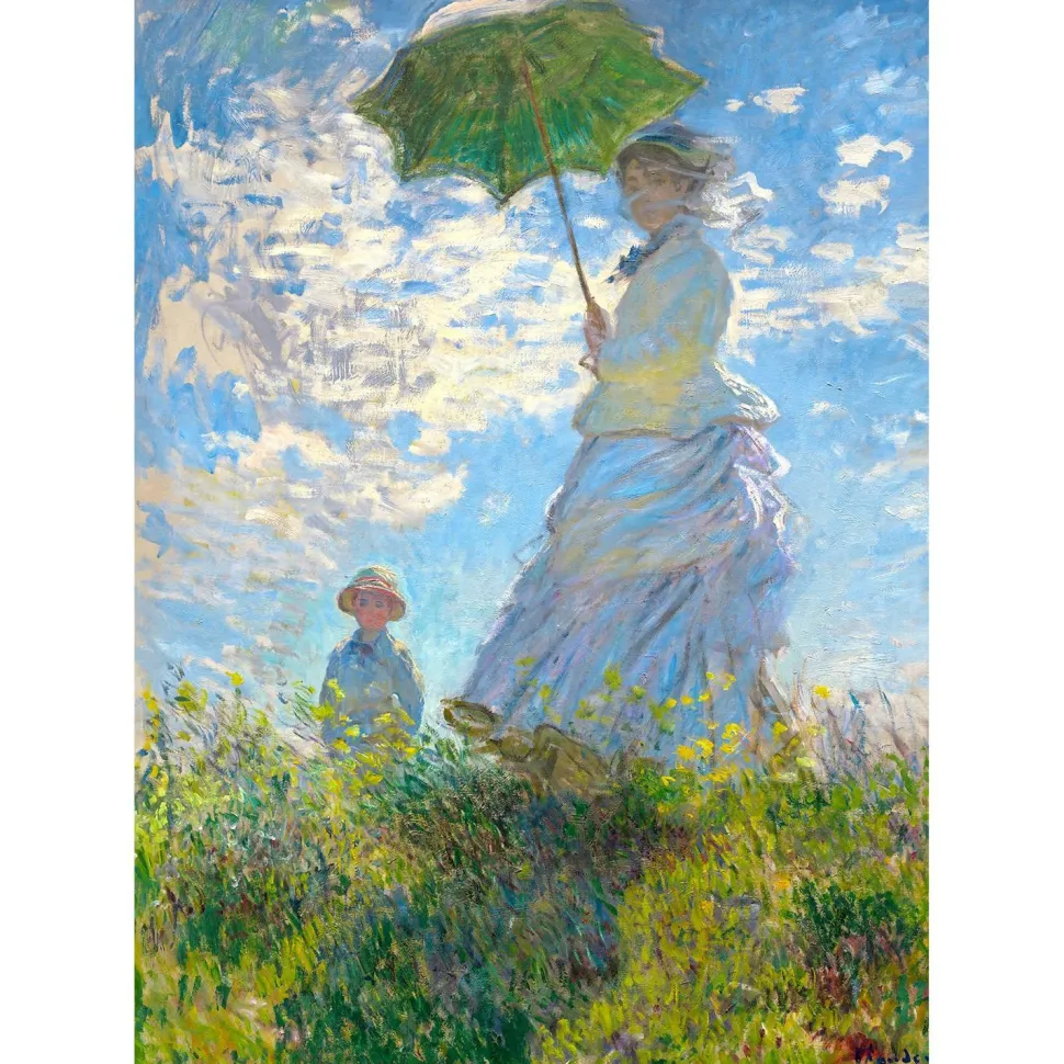 Puzzle 1000 Pièces : Claude Monet - Femme à l'ombrelle - EnjoyPuzzle