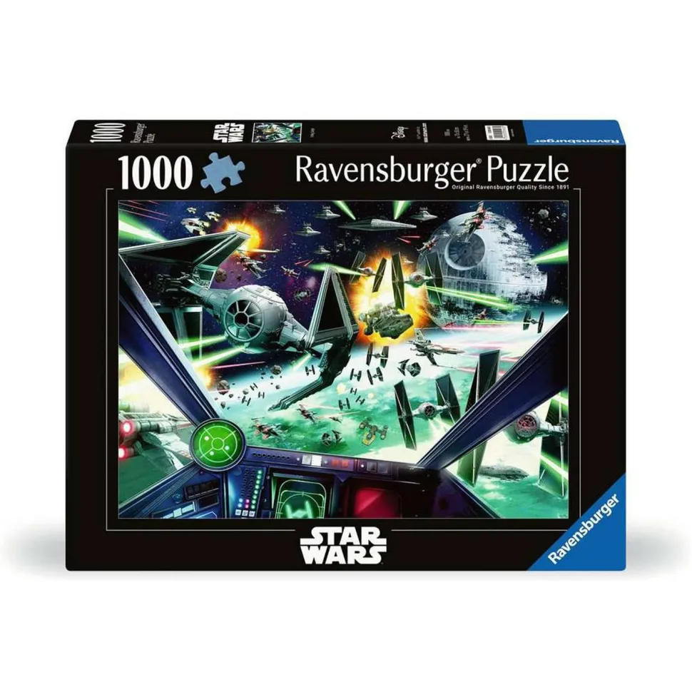 Puzzle 1000 pièces - Cockpit du X-Wing / Star Wars - Ravensburger