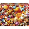 Puzzle 1000 pièces : COLLAGE DE COQUILLAGES - Educa