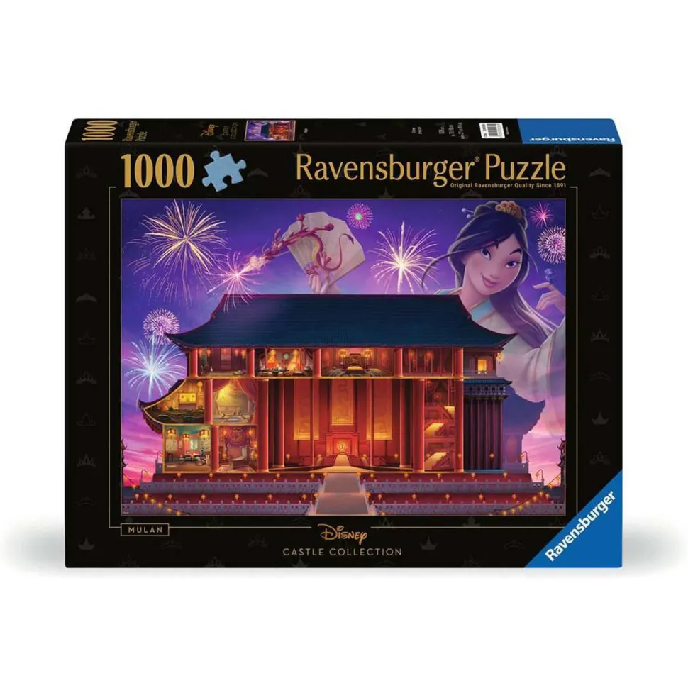 Puzzle 1000 pièces - Collection Disney : Mulan - Ravensburger