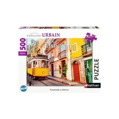 Puzzle 500 pièces : Collection Urbain - Promenade à Lisbonne - Nathan
