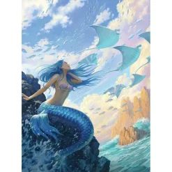 Puzzle 1000 pièces : Collection Fantastique - Le ballet de la sirène - Nathan