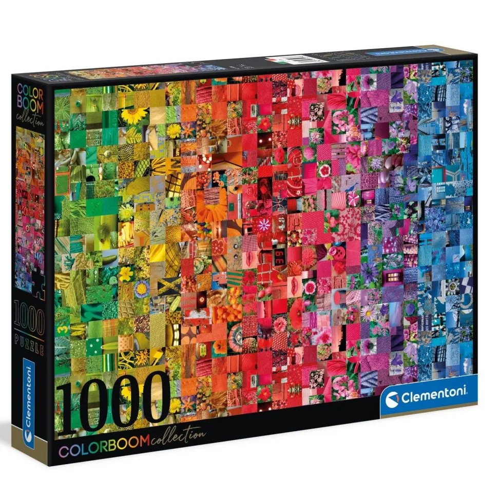 Puzzle 1000 pièces : Colorboom - Clementoni