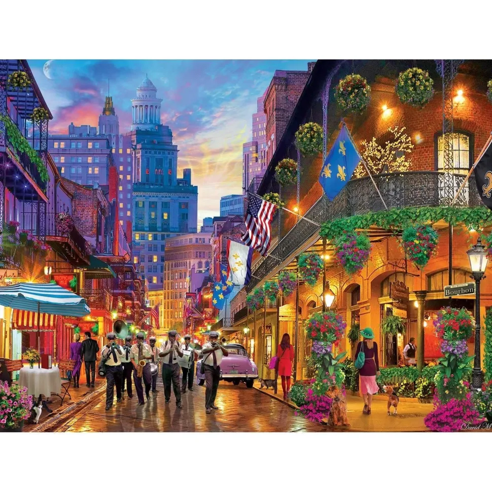 Puzzle 1000 pièces : Colorscapes - Style Nouvelle-Orléans - Master Pieces
