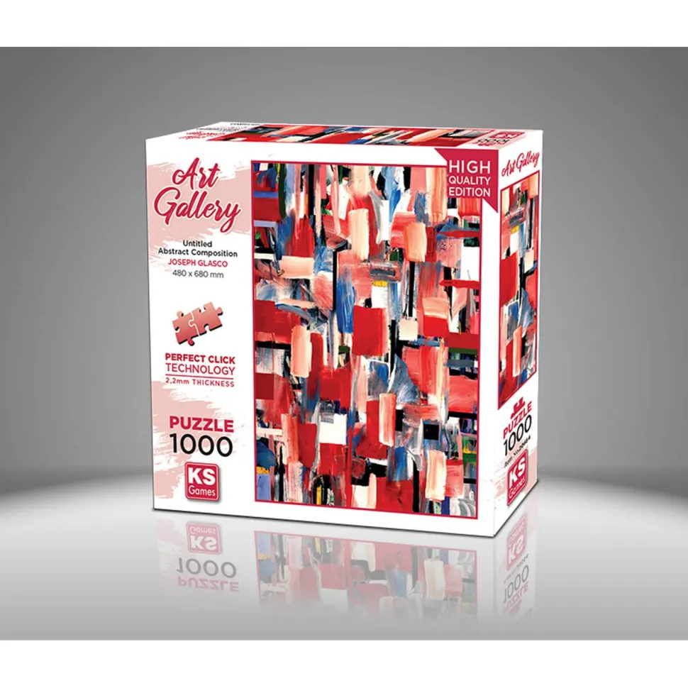 Puzzle 1000 pièces : Composition abstraite - Ks Games