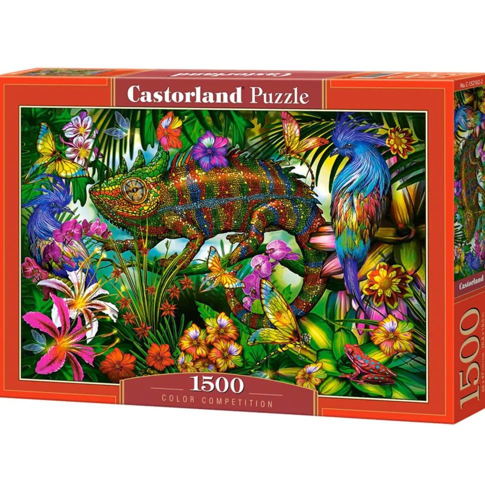 Puzzle 1500 pièces : Concours de couleurs - Castorland