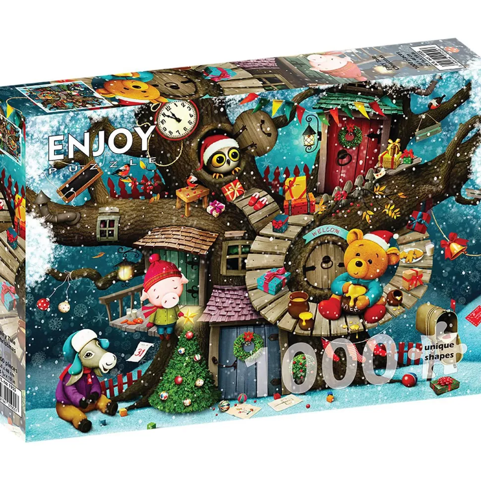 Puzzle 1000 Pièces : Conte de Fée Noël - EnjoyPuzzle
